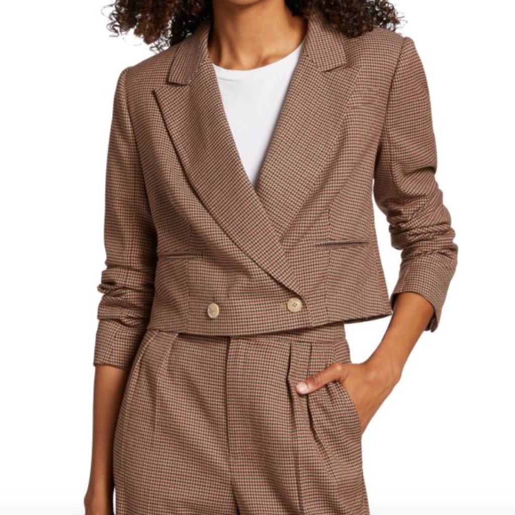Paige Women's Vanna Blazer Rosewood Blazer